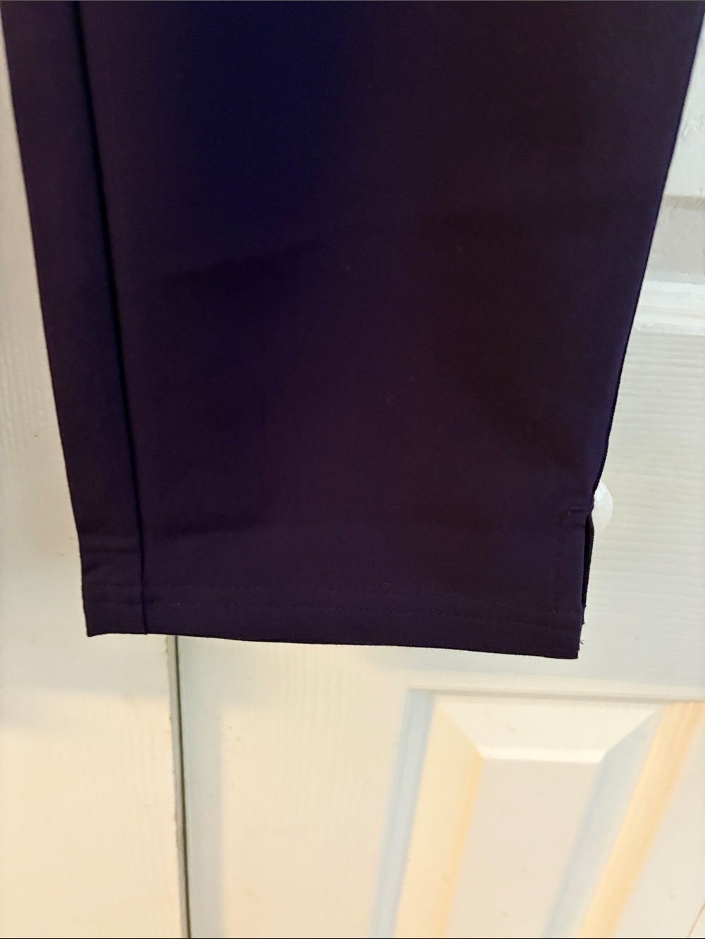 Figs women’s Scrub Pants in Deep Purple - Picture 6 of 7